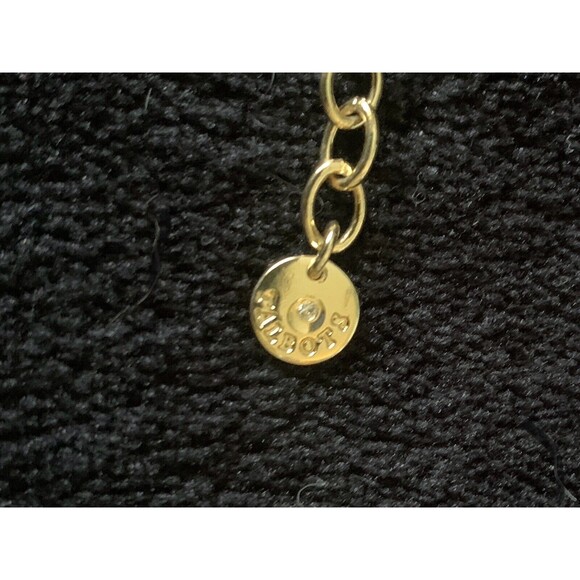 Talbots Signed Multi Strand Necklace with Cats Eye Beads Pink Green Red Blue - Picture 5 of 8